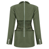 Morgan Military Style Dress